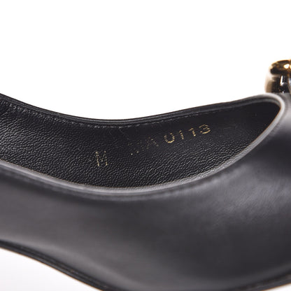 Louis Vuitton Calfskin Buckle Pumps 36.5 Black 10 of 10