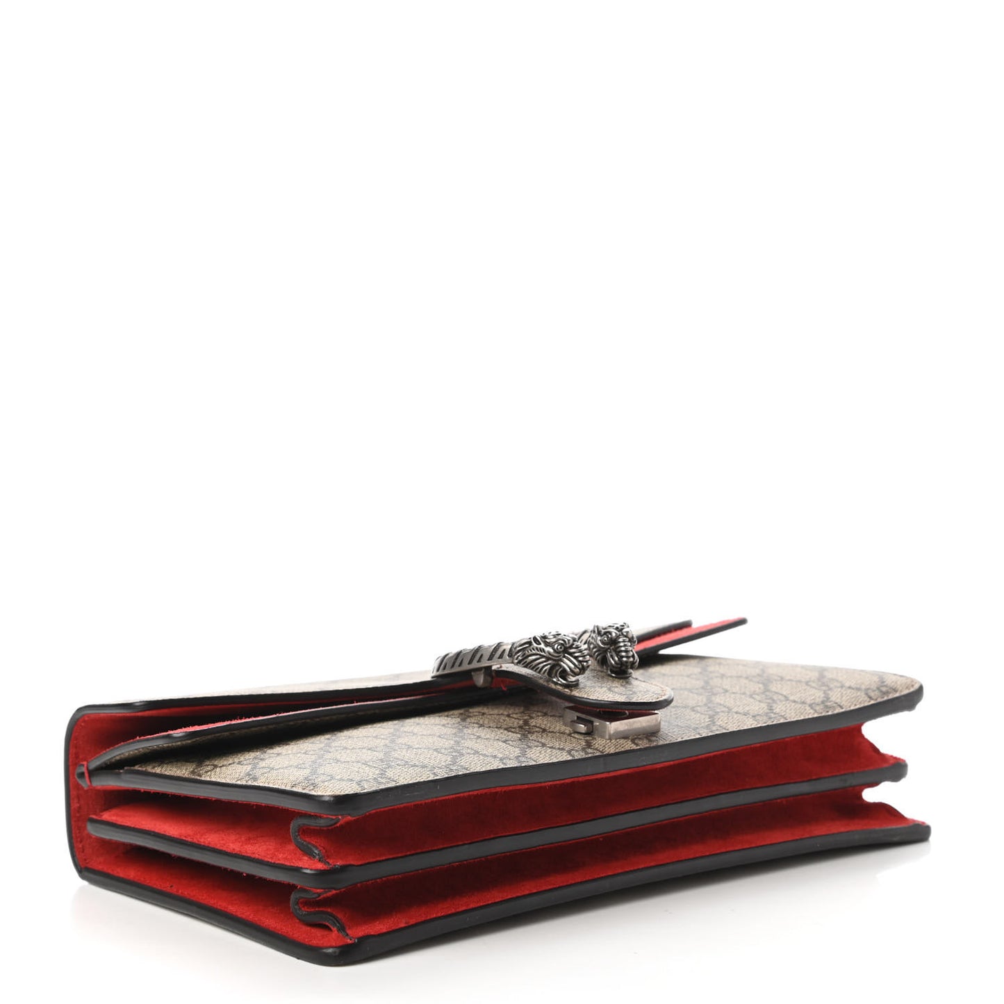 GG Supreme Monogram Small Dionysus Shoulder Bag Red
