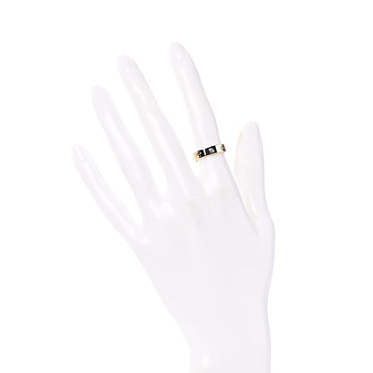 Cartier 18K Yellow Gold Diamond 4mm LOVE Wedding Band Ring 49 4.75 2 of 5
