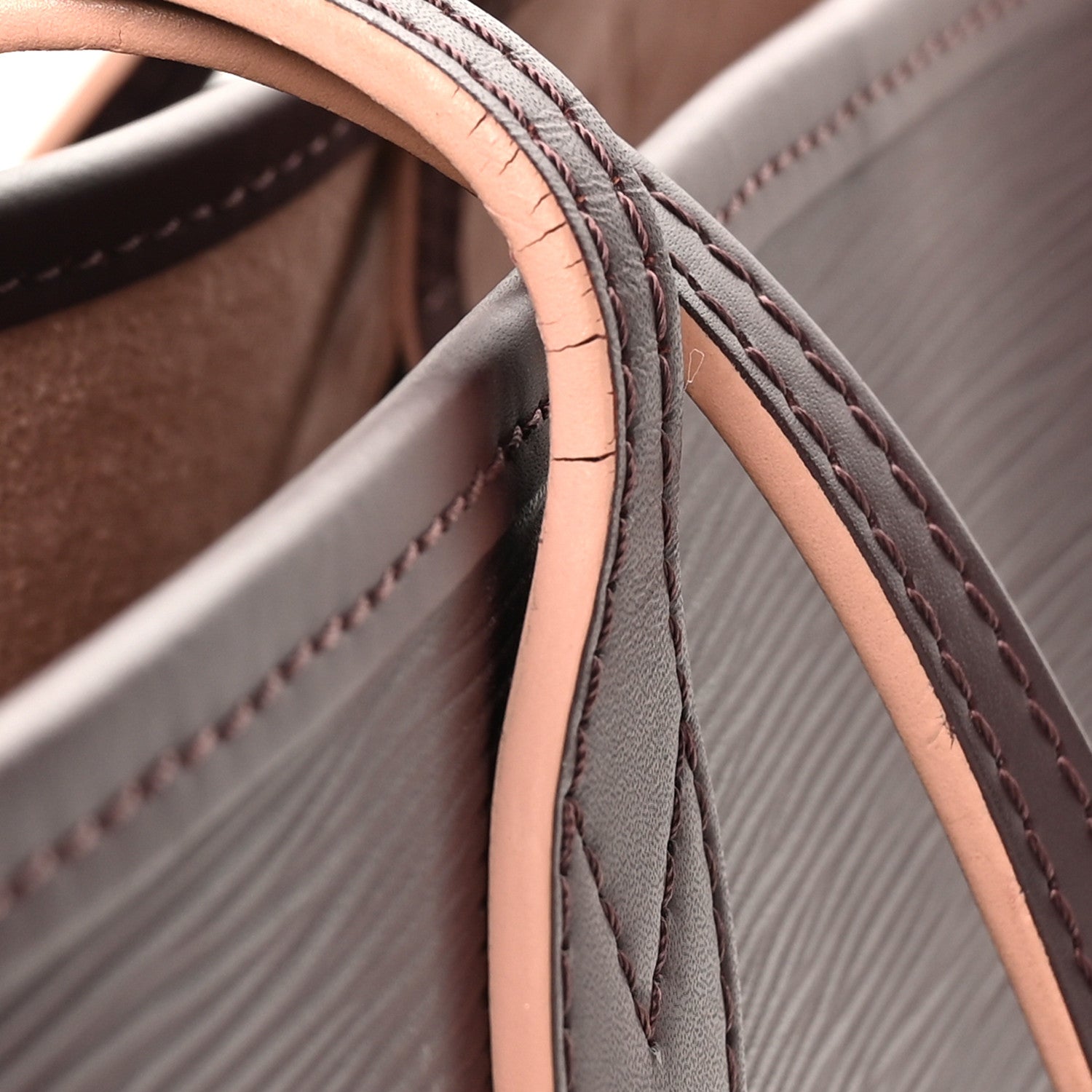 Louis Vuitton Epi Neverfull MM Prune Rose Poudre 11 of 11