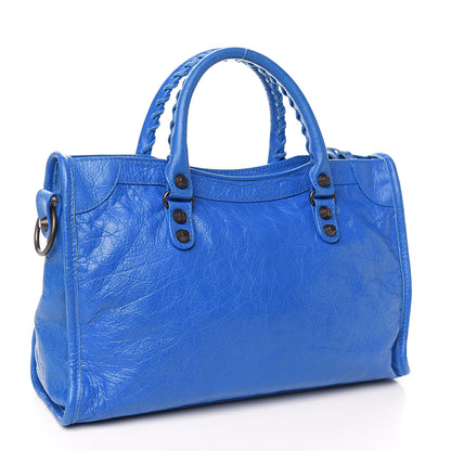 Balenciaga Agneau Classic Hardware S City Bleu Lazuli 3 of 10
