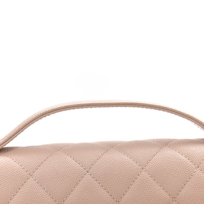 Chanel Caviar Quilted Large Business Affinity Flap Beige 16 of 18