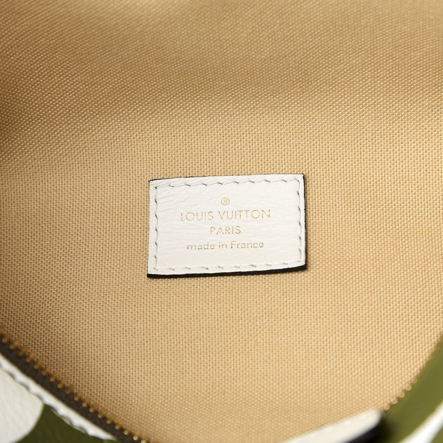 Monogram Giant Bumbag Kaki Beige