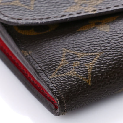 Louis Vuitton Monogram Emilie Wallet Fuchsia 7 of 10
