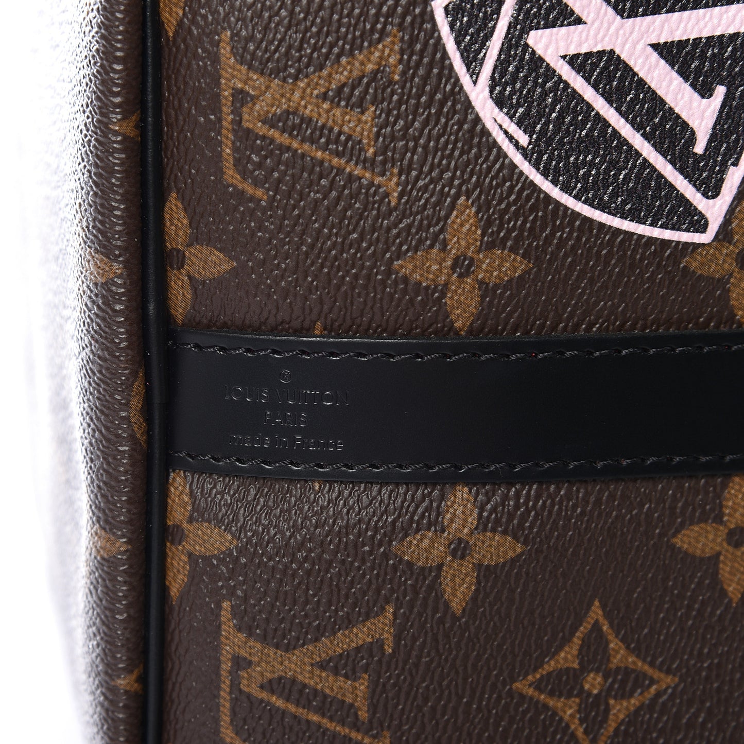 Monogram My World Tour Speedy Bandouliere 30 Black