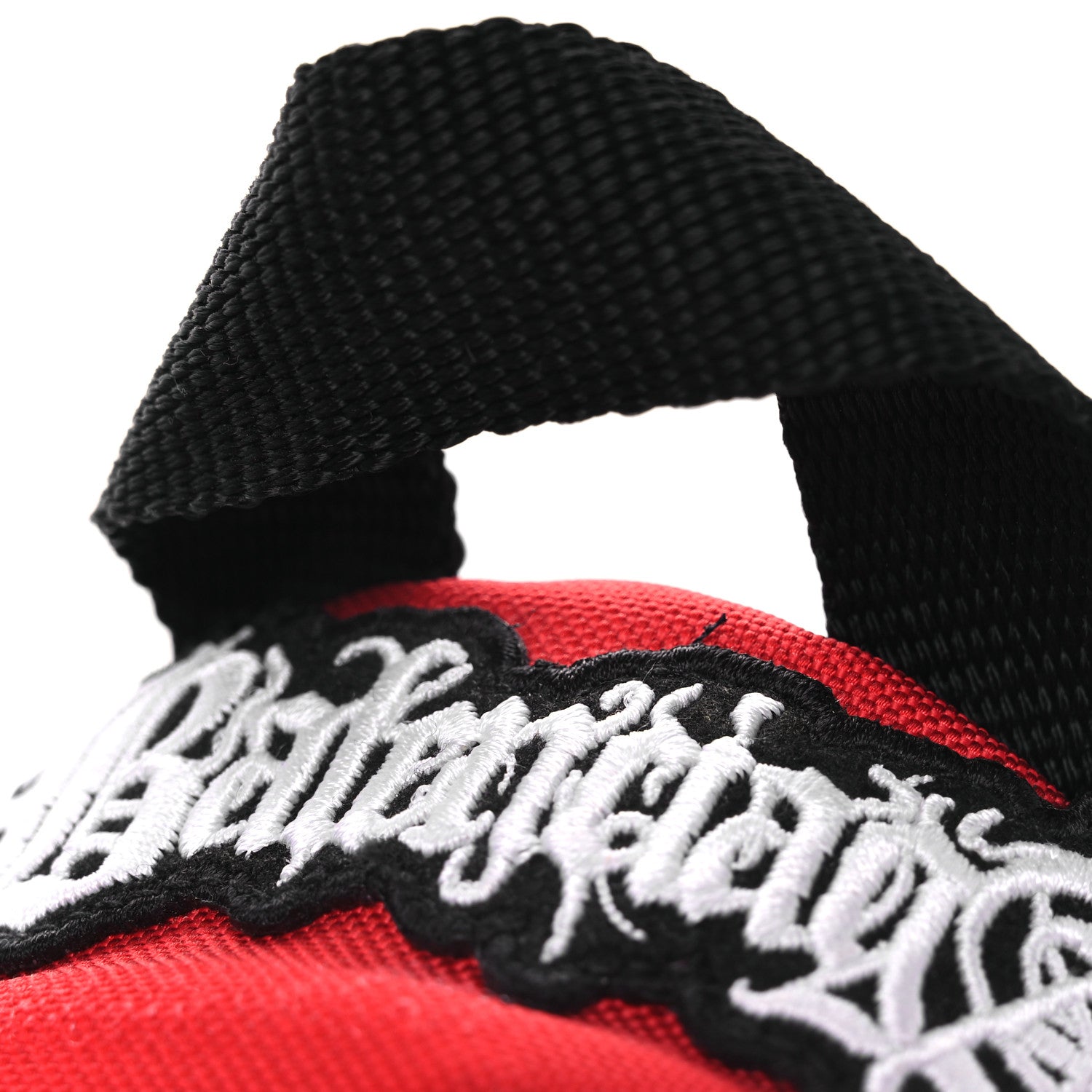 Balenciaga Recycled Casual Nylon Patches Mini Explorer Crossbody Backpack Red 10 of 11