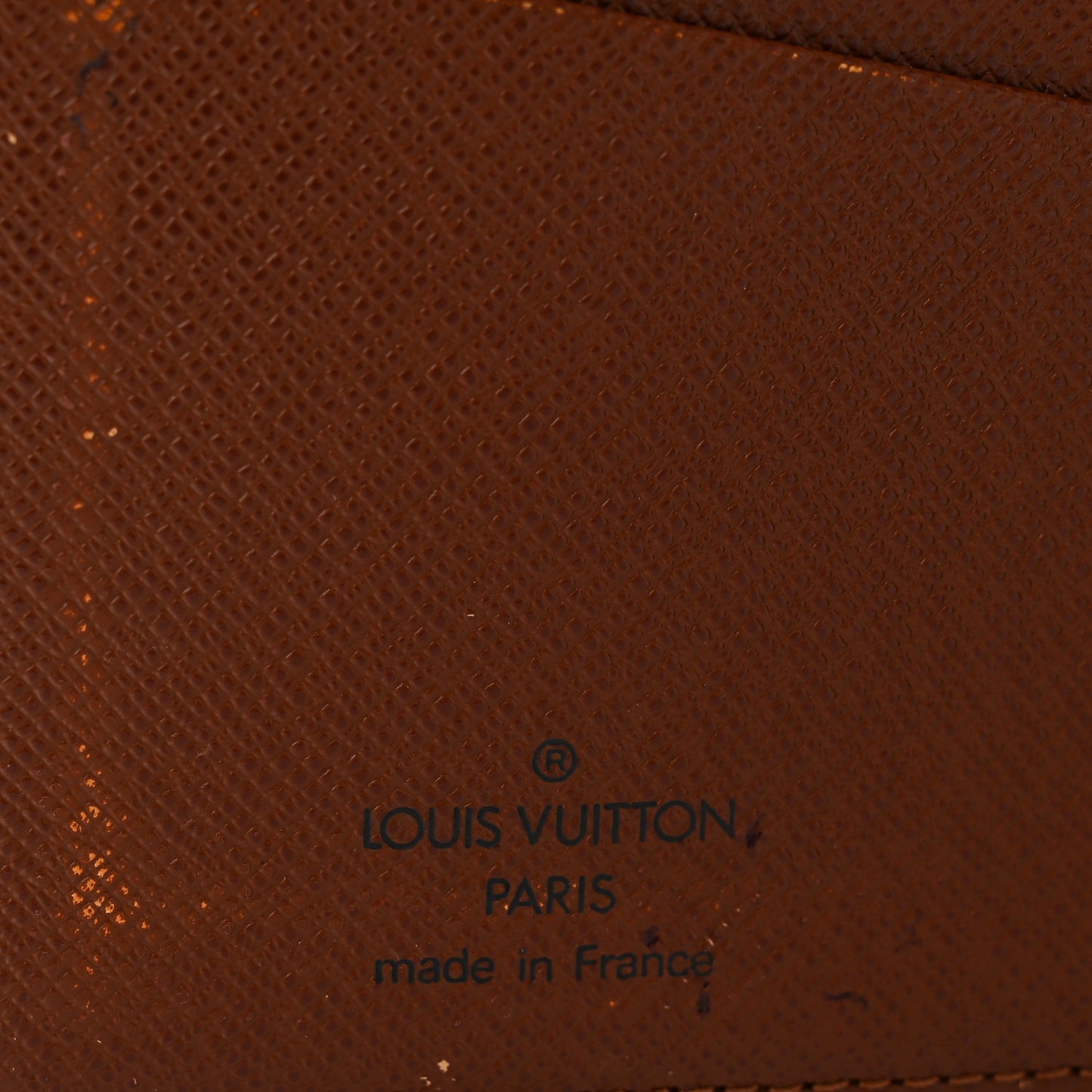 Monogram Pocket Agenda Cover