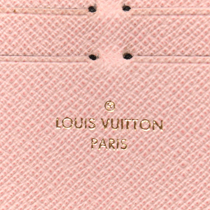 Louis Vuitton Monogram Clemence Wallet Rose Ballerine 6 of 8