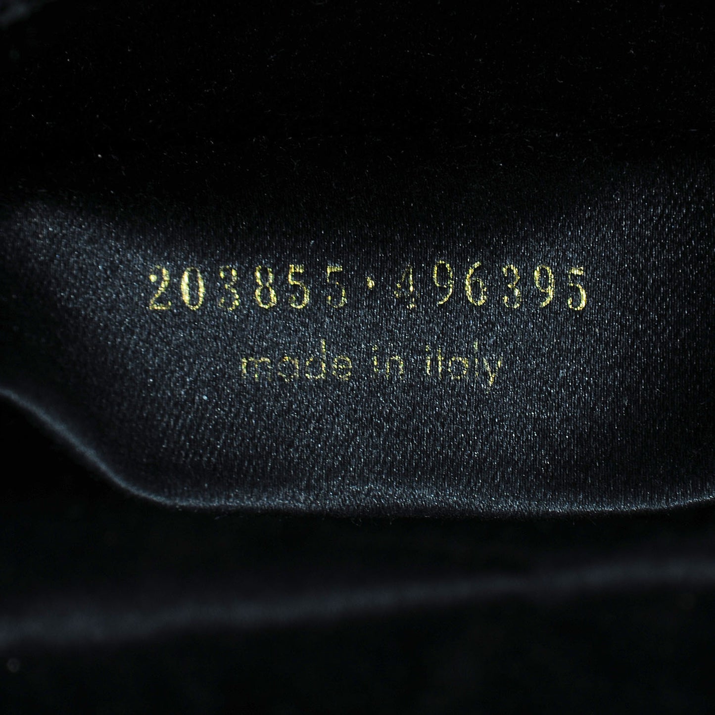 Textured Patent Monogram Large Belle De Jour Clutch Black