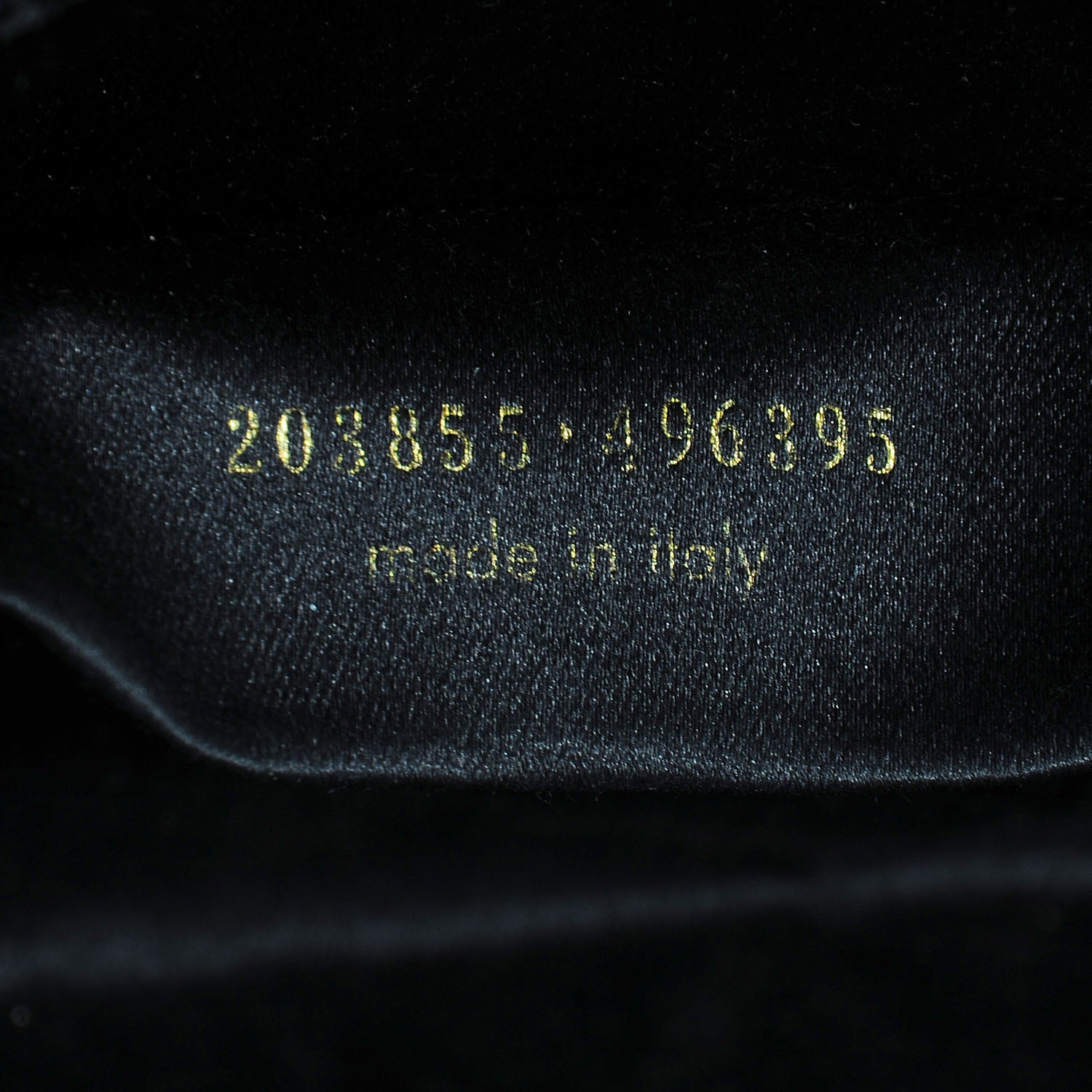 Saint Laurent Textured Patent Monogram Large Belle De Jour Clutch Black 7 of 7