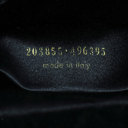 Saint Laurent Textured Patent Monogram Large Belle De Jour Clutch Black 7 of 7