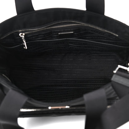 Prada Nylon Vela Baby Bag Black 6 of 11