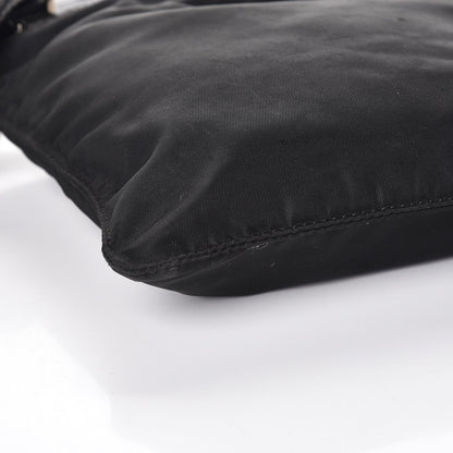 Prada Nylon Small Flat Messenger Bag Black 13 of 14