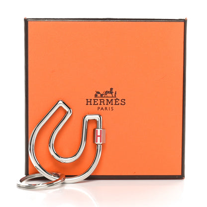 Hermes Stainless Steel Fer a Cheval Key Ring 6 of 6