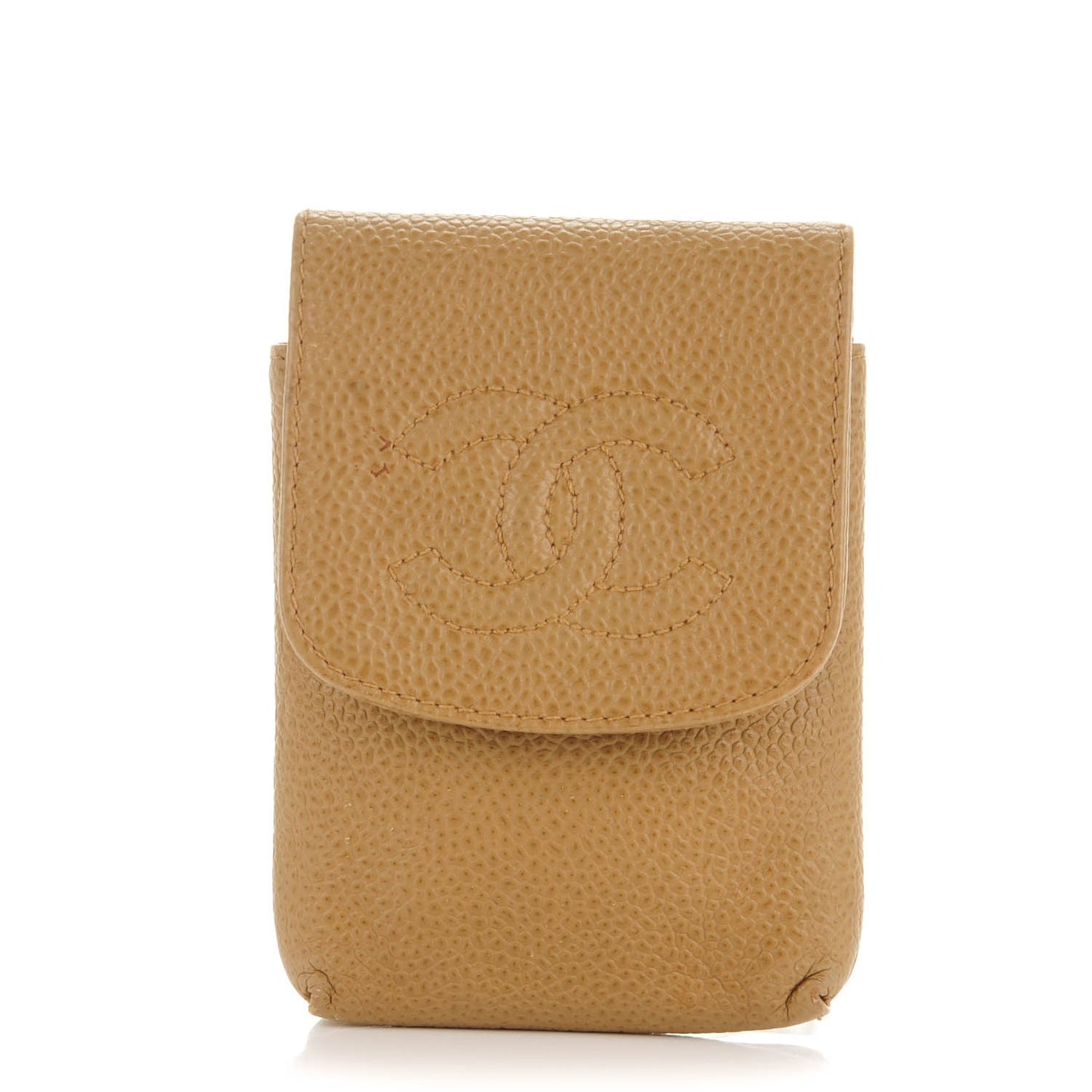 Caviar CC Cigarette Case Beige
