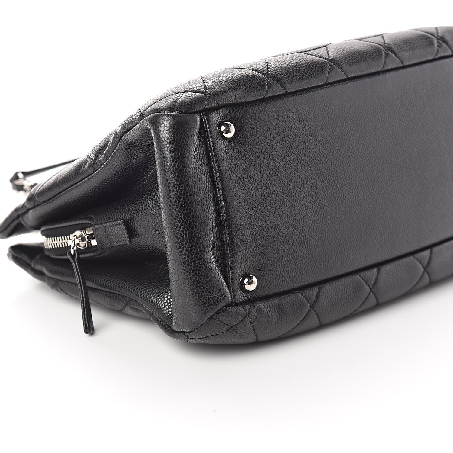 Chanel Caviar Quilted Timeless CC Soft Tote Black 9 of 17