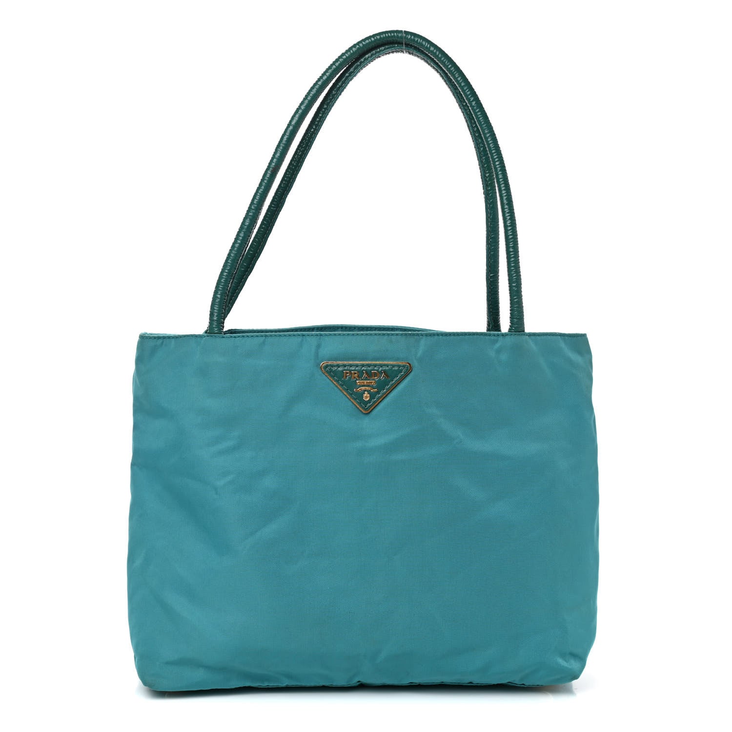 Prada Tessuto Nylon Tote Turchese 1 of 10