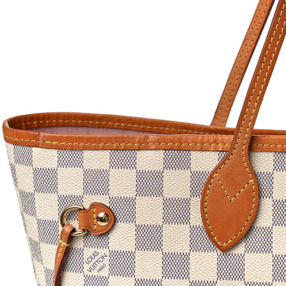Louis Vuitton Damier Azur Neo Neverfull MM Rose Ballerine 11 of 16