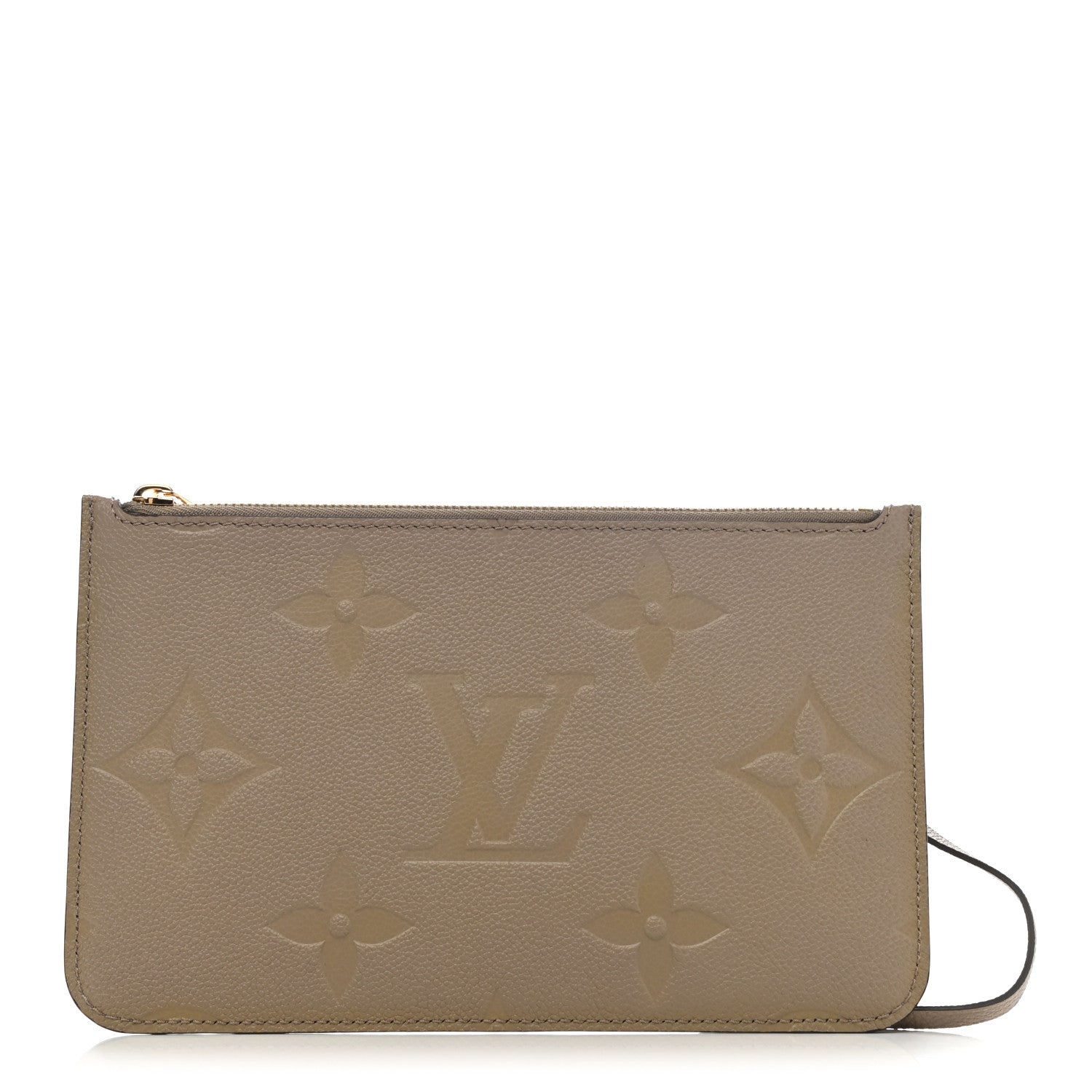 Louis Vuitton Empreinte Monogram Giant Neverfull MM Pochette Tourterelle 1 of 8