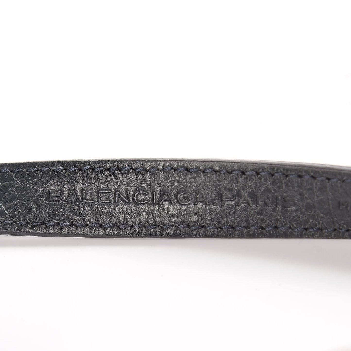 Agneau Arena Classic Hardware Triple Tour M Bracelet Anthracite