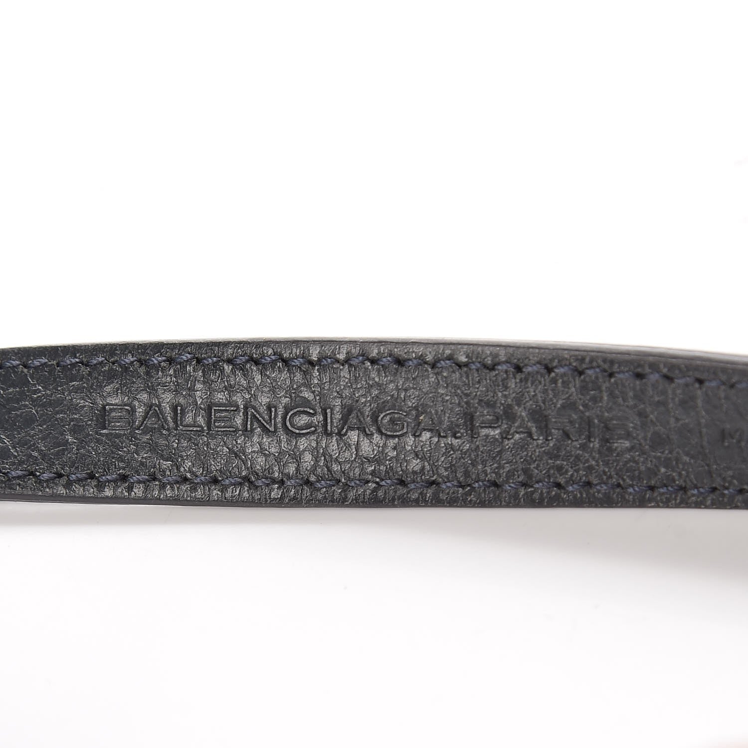 Balenciaga Agneau Arena Classic Hardware Triple Tour M Bracelet Anthracite 4 of 4