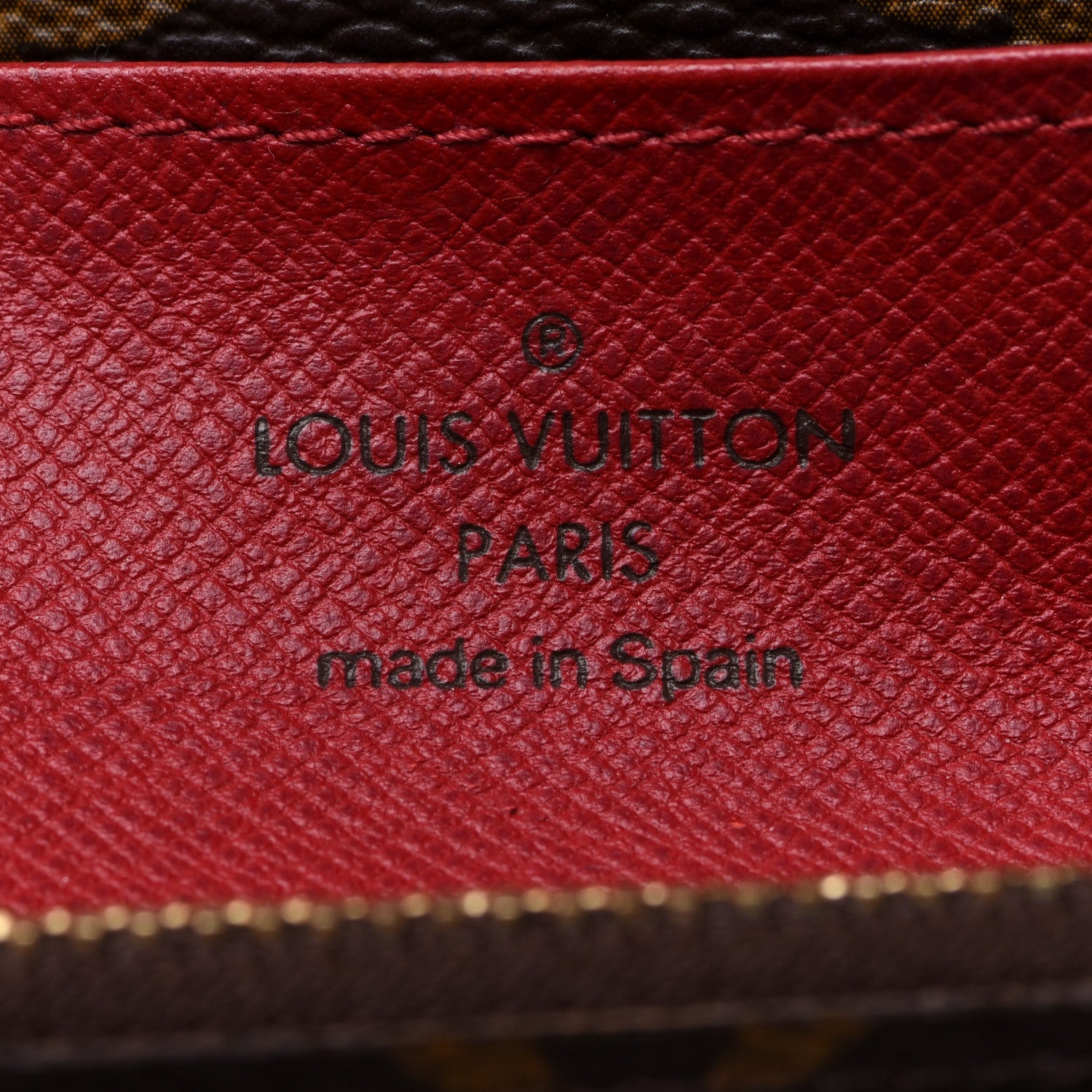 Louis Vuitton Monogram Emilie Wallet Piment 6 of 14