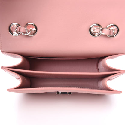 Chanel Lambskin Quilted CC Box Flap Light Pink 5 of 13