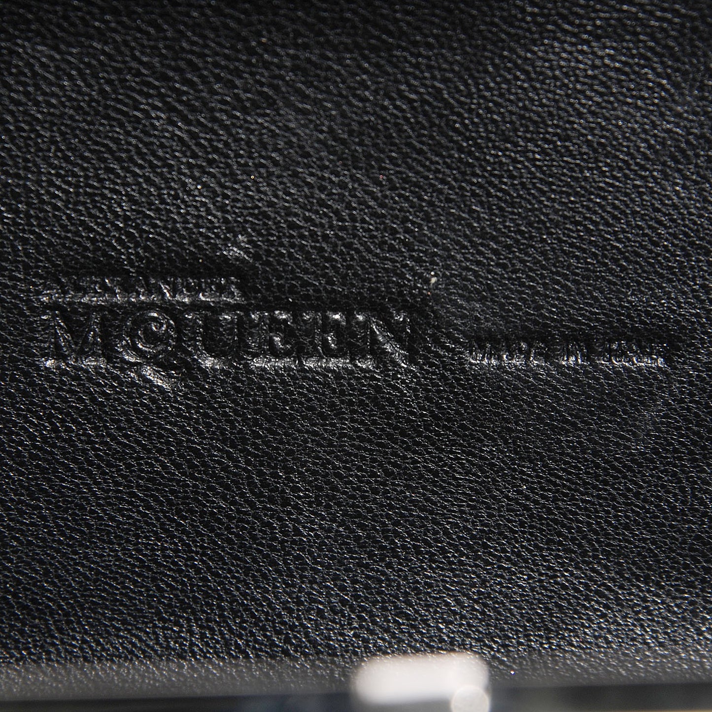 Patent Skull Box Clutch Black