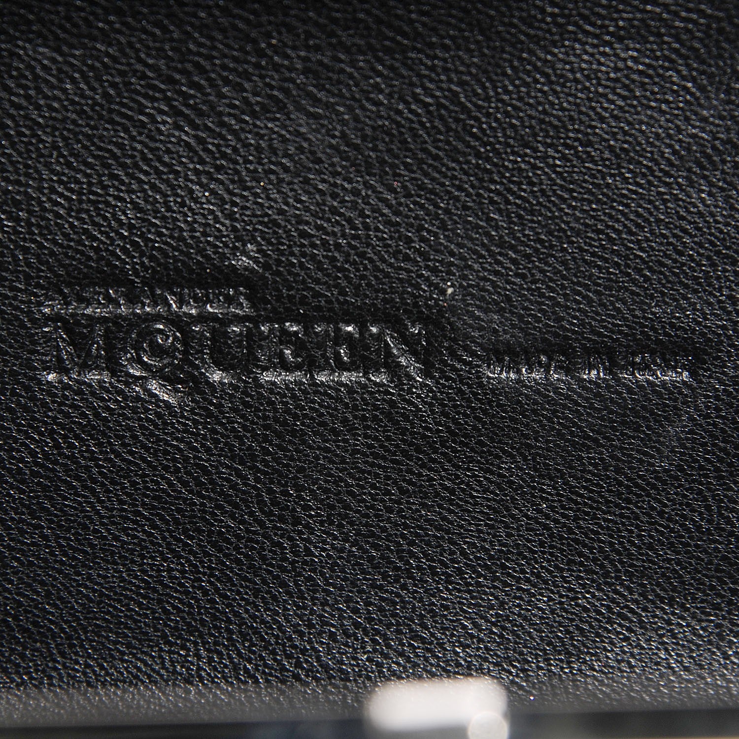 Alexander McQueen Patent Skull Box Clutch Black 6 of 8