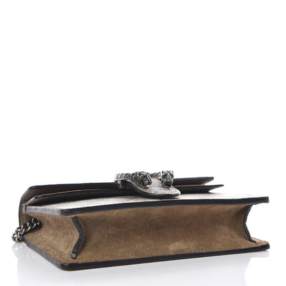 Gucci GG Supreme Monogram Super Mini Dionysus Shoulder Bag Taupe 4 of 9