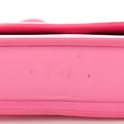 Jacquemus Smooth Calfskin Le Sac Rond Pink 17 of 18