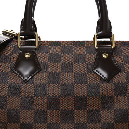 Louis Vuitton Damier Ebene Speedy Bandouliere 25 9 of 11