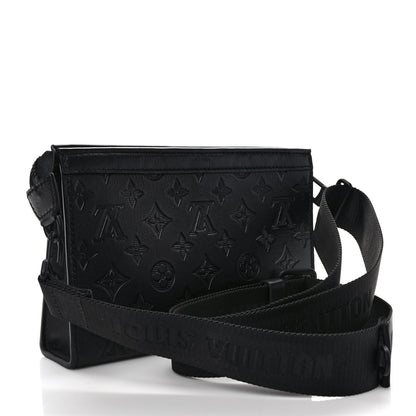 Louis Vuitton Calfskin Monogram Shadow Gaston Wearable Wallet 3 of 8