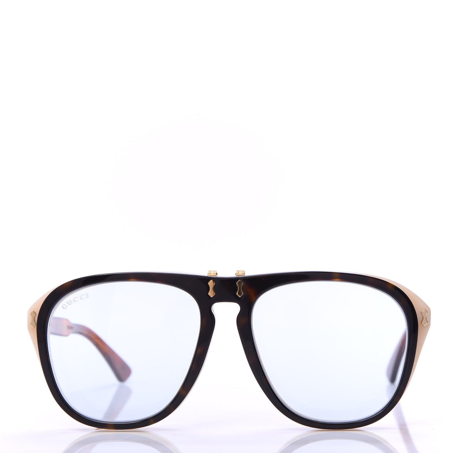 Aviator Flip Up Sunglasses GG0087S Havana
