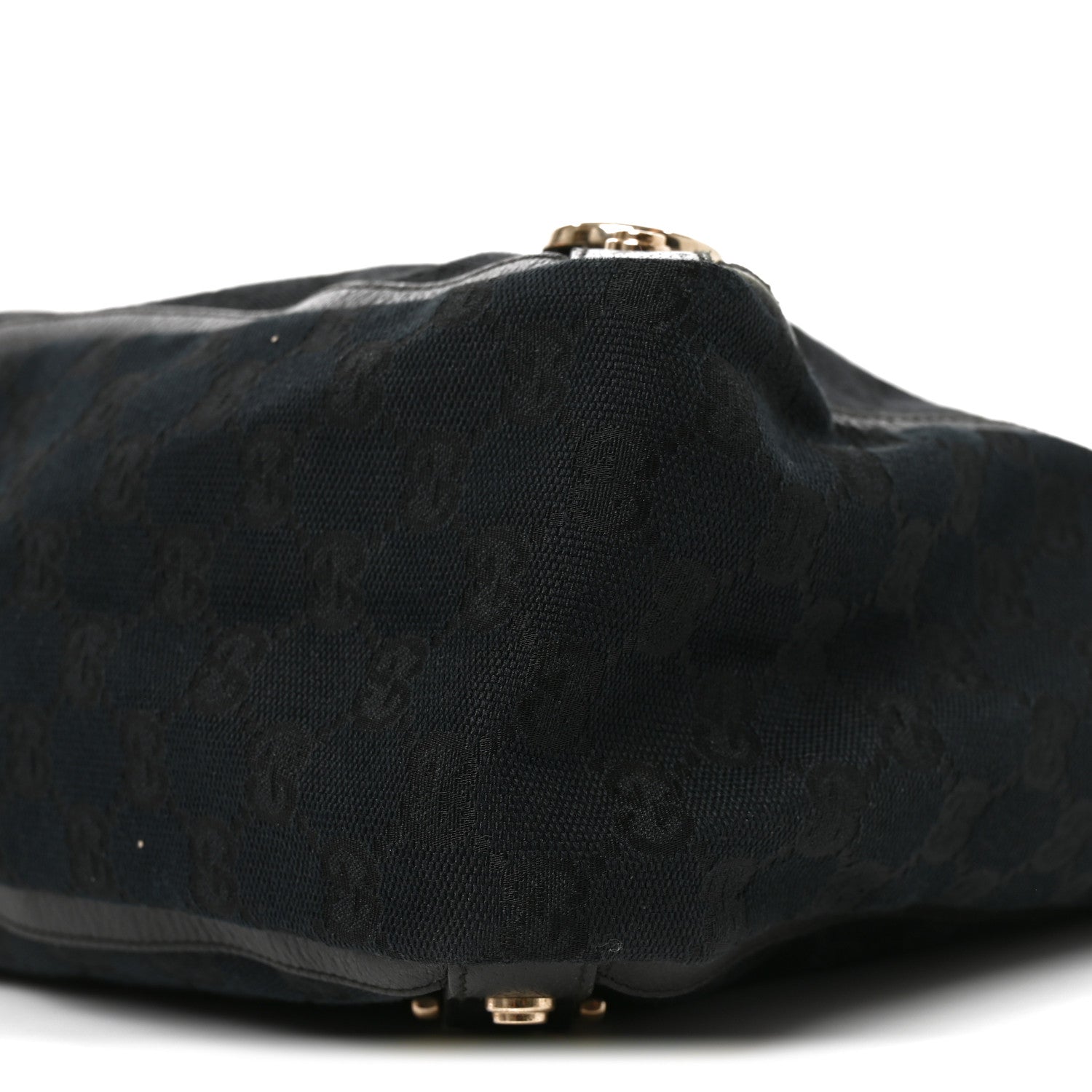 Gucci Monogram Large Abbey Tote Black 9 of 9