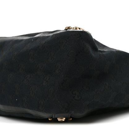 Gucci Monogram Large Abbey Tote Black 9 of 9