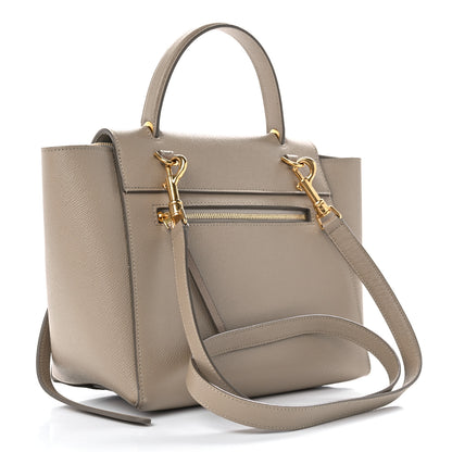 Celine Grained Calfskin Micro Belt Bag Light Taupe 3 of 12