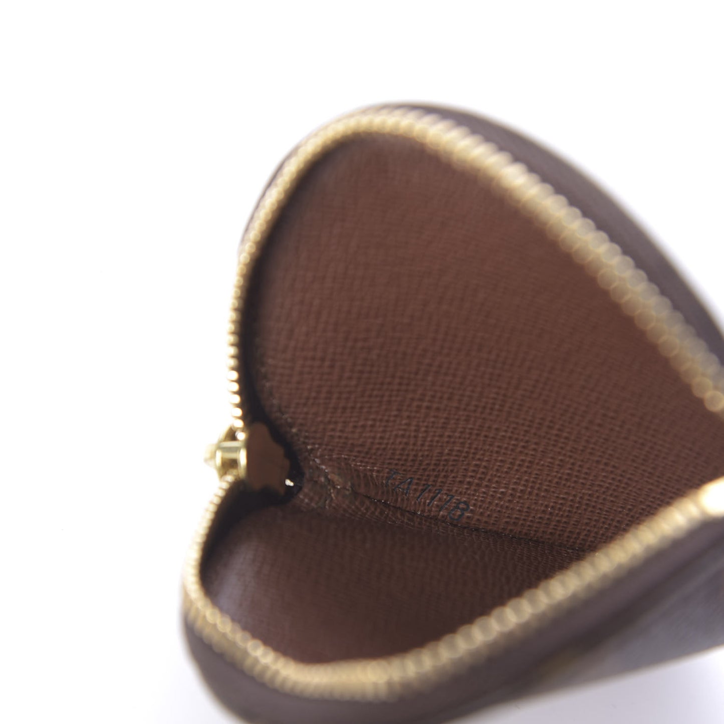 Monogram Round Coin Purse