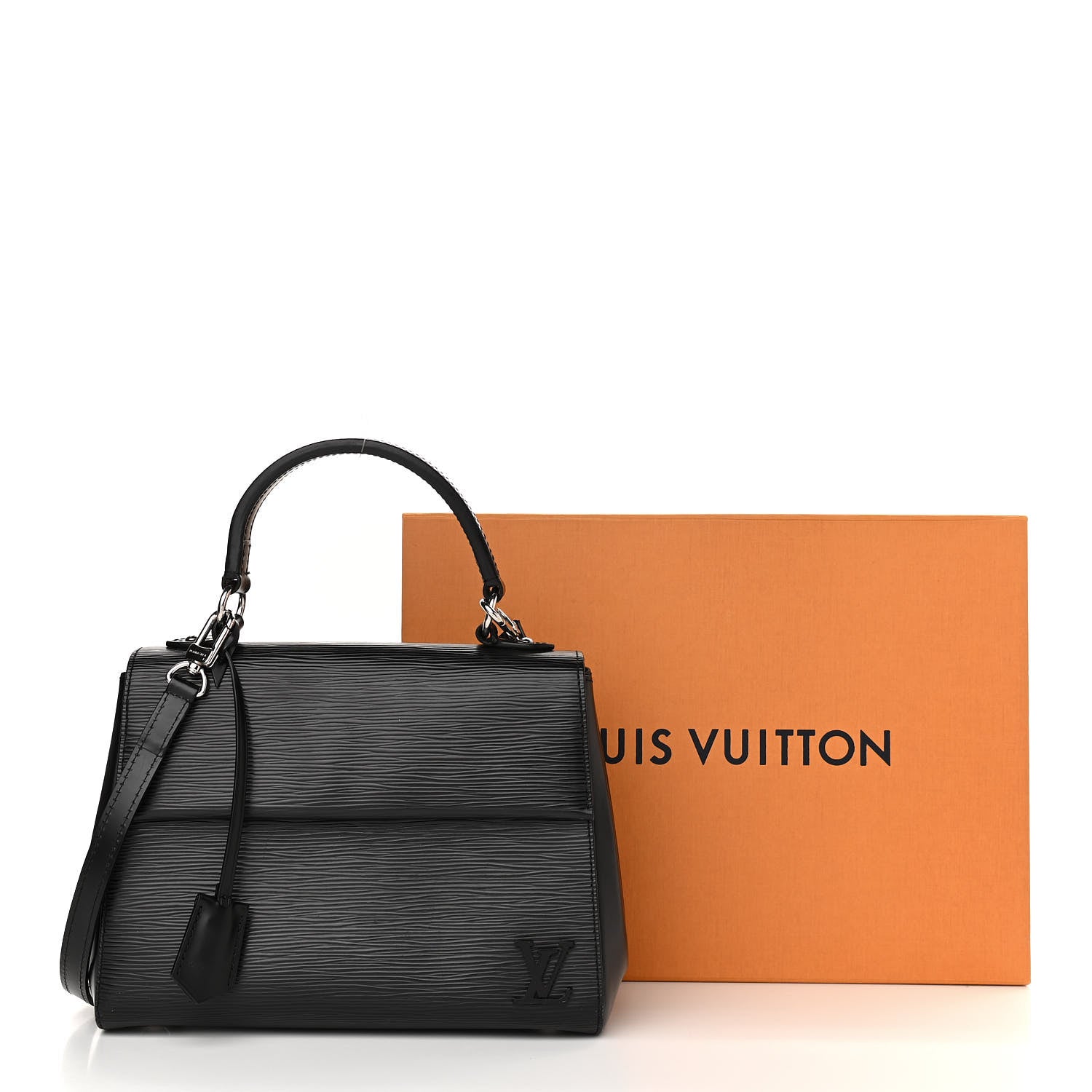 Louis Vuitton Epi Cluny MM Black 9 of 9