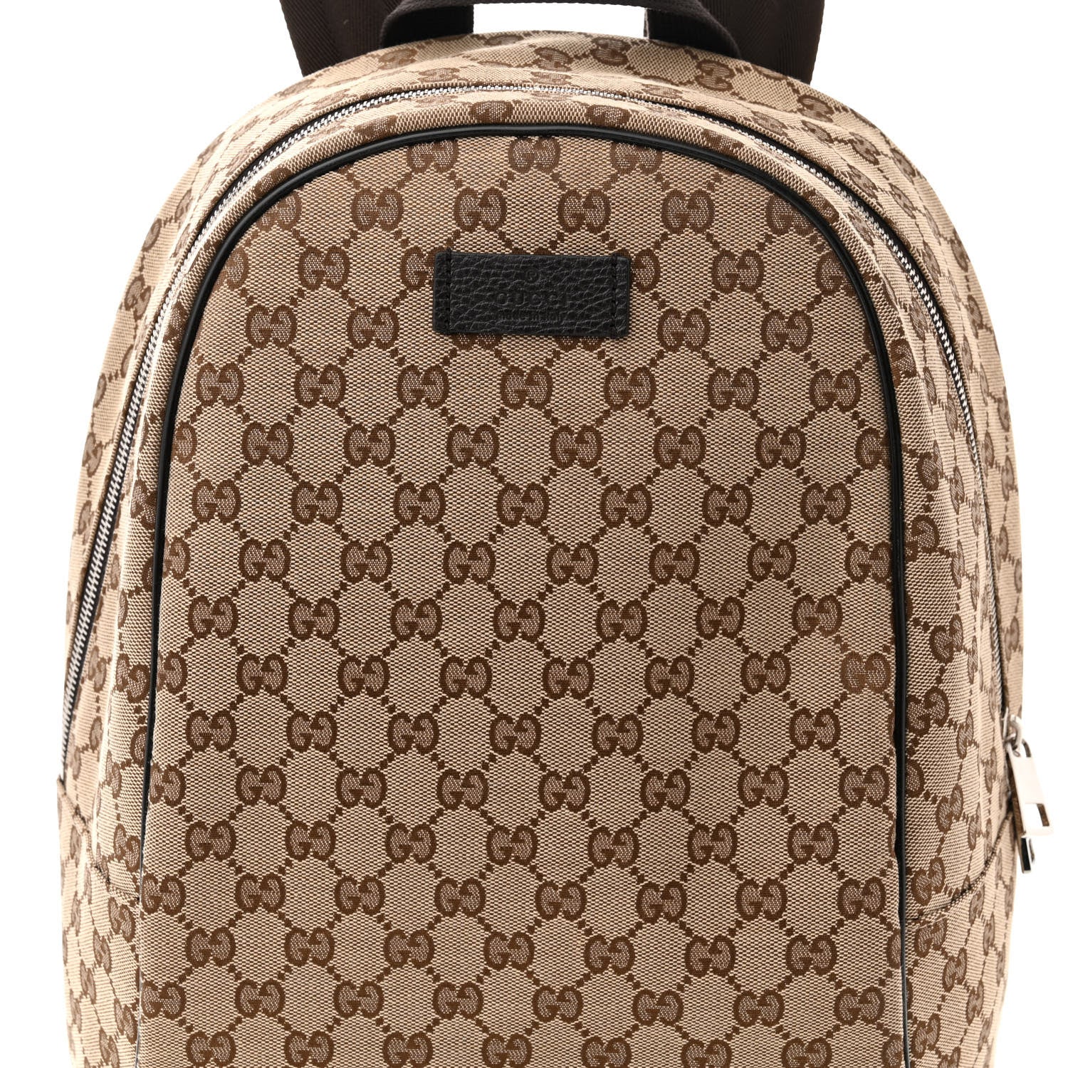 Gucci Monogram Travel Backpack Dark Brown 8 of 11