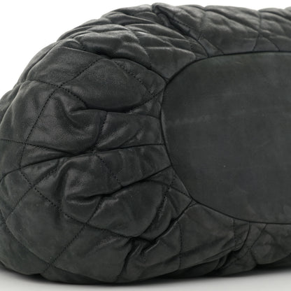 Chanel Iridescent Calfskin Quilted Large In The Mix Tote Black 9 of 11