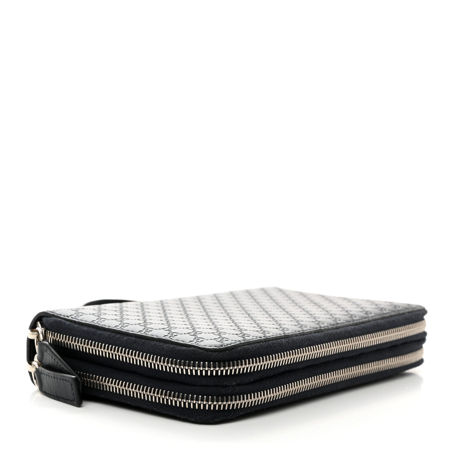 Gucci Microguccissima Zip Around Top Handle Travel Wallet Testa di Moro 4 of 9