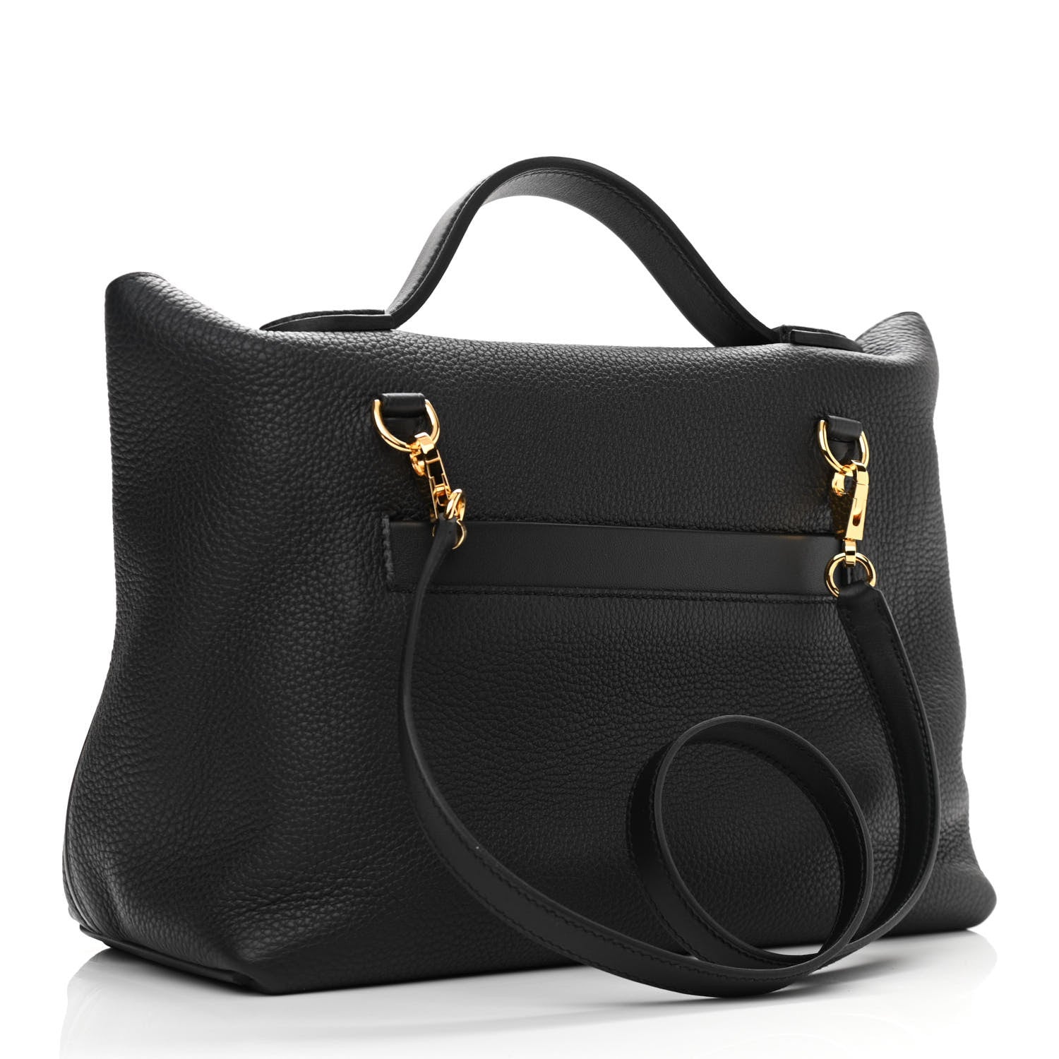 Hermes Togo Matte Alligator Swift Touch 24/24 29 Black 3 of 13
