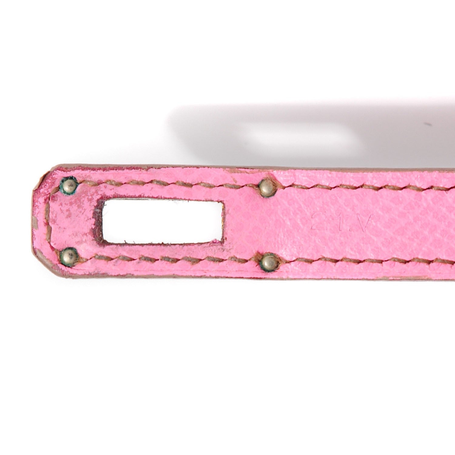 Hermes Epsom Medium Kelly Wallet 5P Pink 6 of 15