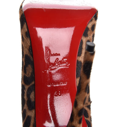 Christian Louboutin Pony Hair So Kate 120 Pumps 38 Jaguar Brown 8 of 10