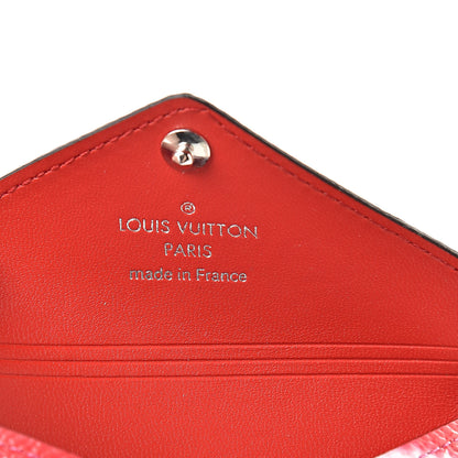 Louis Vuitton Monogram Escale Small Kirigami Pochette Insert Red 6 of 6