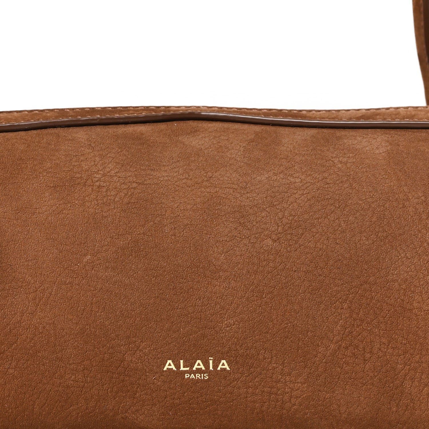 Alaia Nubuck Medium Le Teckel Bag Brown 8 of 10
