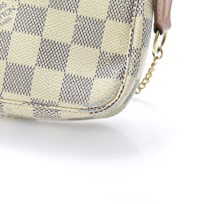 Louis Vuitton Damier Azur Mini Pochette Accessories 8 of 13