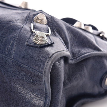 Balenciaga Agneau Giant 21 Silver Hardware City Bleu Roi 10 of 19