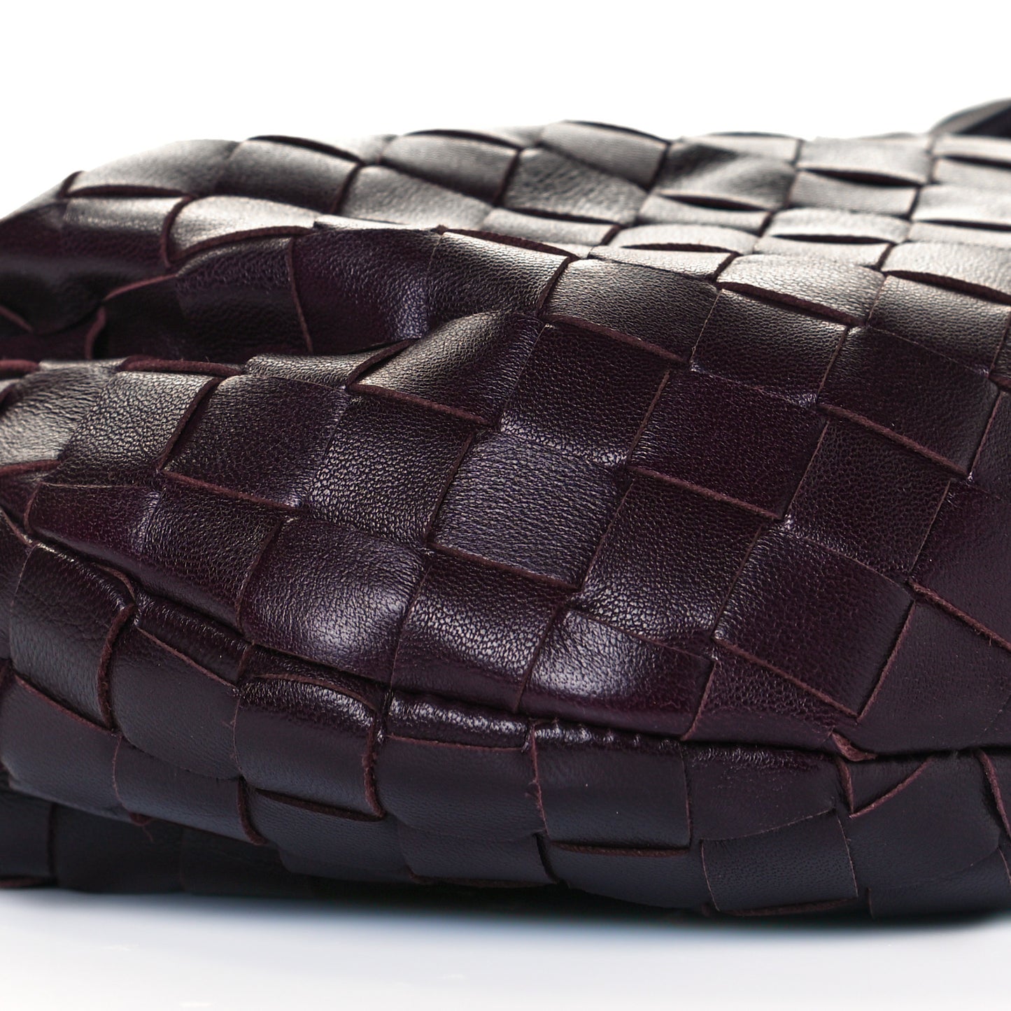 Nappa Intrecciato Mini Jodie Grape